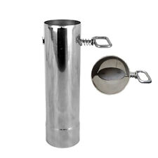 Stove Pipe with Damper Chimney