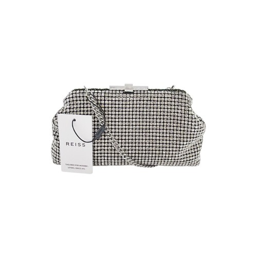 Reiss adaline crystal clutch - reiss,