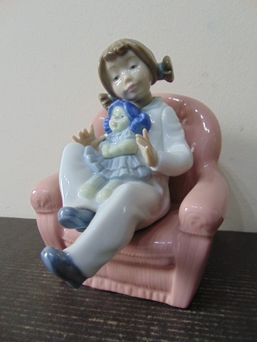 Lladro nao figurine girl with - nao,