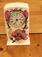 Moorcroft  Clock  Very unusual