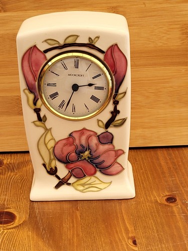 Moorcroft clock very unusual - ,