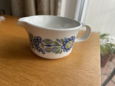 Vintage Figgjo Tor Viking Turi Norway Ceramic Gravy Boat / Sauce Jug