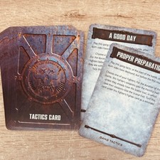 Games Workshop Necromunda Hive War Tactics Cards x 22