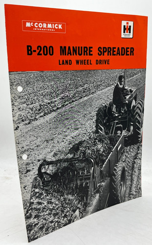 Mccormick 200 manure - mccormick, b-200