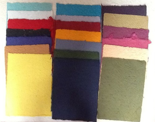Sheets mixed colours - 20<, a4