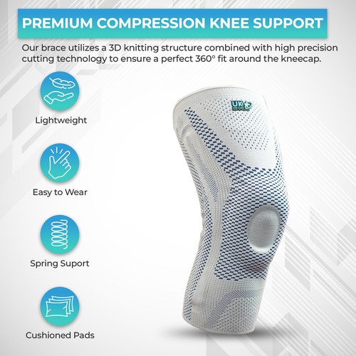 Knee sleeve compression - knee,