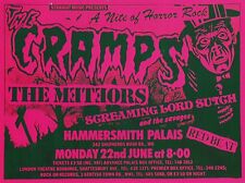 The Cramps Hammersmith 16" x