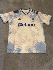 Aston Villa Away Shirt Size