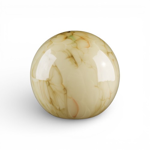 Art deco marbled globe light - deco,