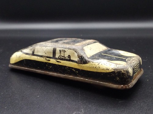 Vintage tin plate - vintage, car