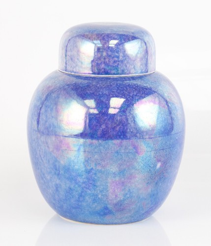 Ruskin pottery delphinium - pottery,