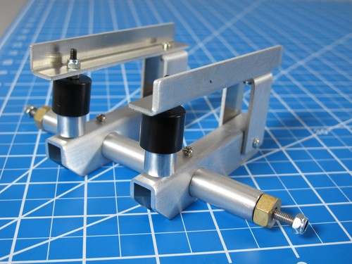Single wheel axle - axle, add-on