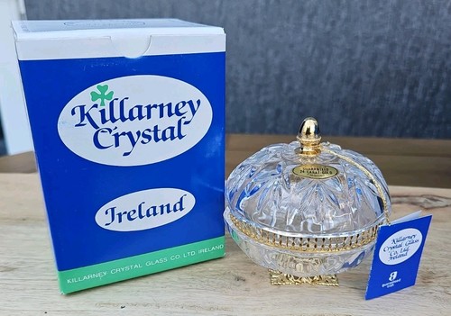 Vtg killarney lead crystal - killarney,