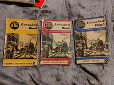 1952 Rare Vintage Book Bundle X 3 Ian Allan ABC Locoshed Books Eastern/Western/L