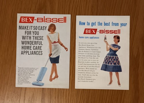 Vintage bex bissell carpet - 2x,