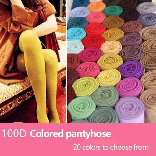 Women colourful pantyhose - women's,