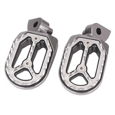 Shark Teeth Dirt Bike Foot Peg for YAMAHA YZ85 YZ125 YZ250 YZ450F 1999-2015 Gray