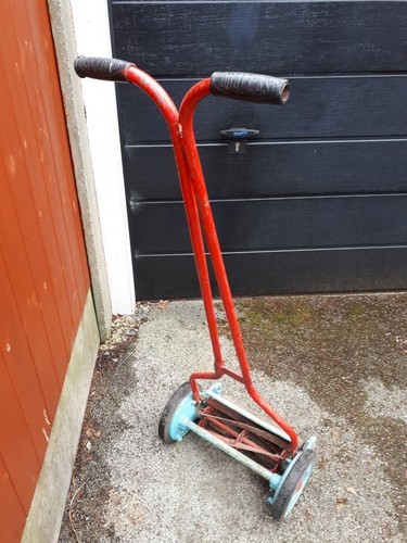 Vintage qualcast lawnmower - vintage,