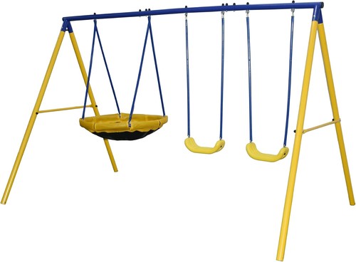 Garden swing set - garden,