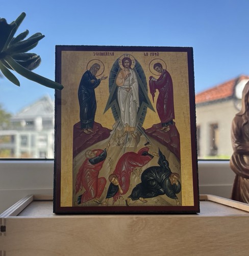 Orthodox icon transfiguration - orthodox,