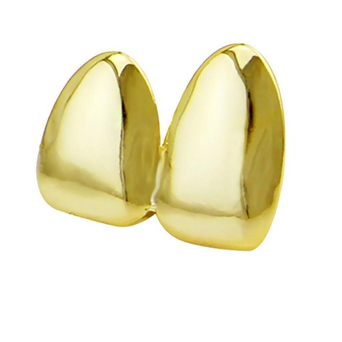 18k golden teeth top caps - teeth,