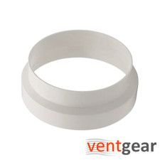 110mm to 100mm Ducting Reducer Round Ventilation Extractor Fan Adaptor 110 - 100