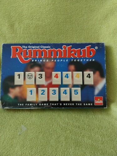Rummikub game 1994 all - , tiles
