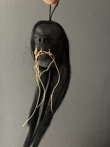 Latex shrunken head - latex,
