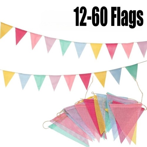 12pc waterproof triangle flags - 12pc,