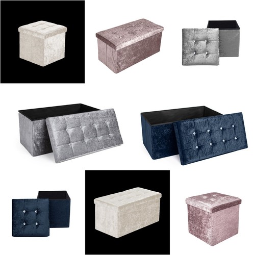 Crushed velvet diamante - crushed,