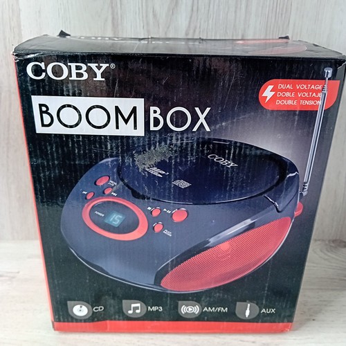 Coby boom box - coby, radio