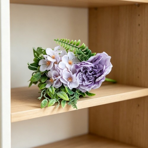 Silk peony flower - flower, arrangement