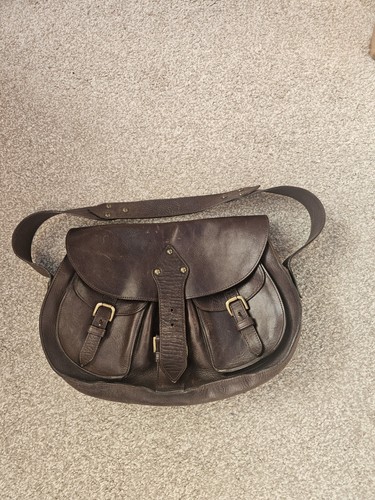 Reiss brown leather vintage - reiss,
