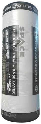 100mm loft insulation - 100mm, roll