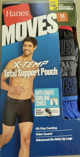 New hanes pack medium - new, 5