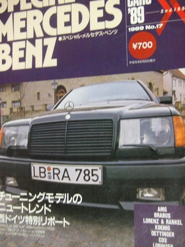 Mercedes benz book tuning w126 - book,