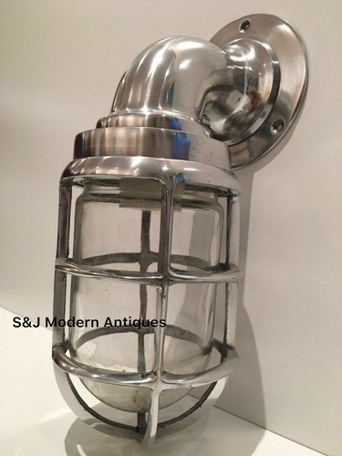 Antique industrial wall light - wall,