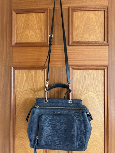 Dkny navy leather - dkny,