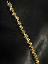 Belleek Living Silver effect And Stone Bracelet