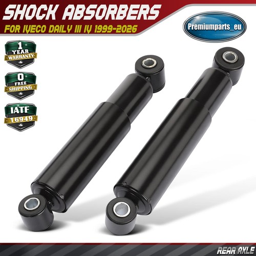 Rear axle shock absorbers - axle,