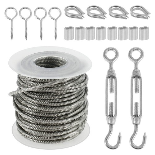 Garden wire rope kit 15m - wire,