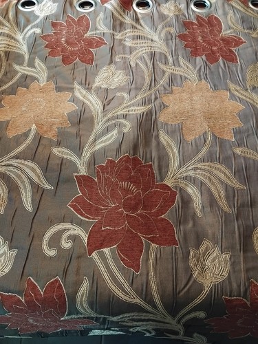 Brown mix floral print - floral,