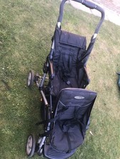 GRACO STADIUM DUO Double Buggy Twin Stroller Pushchair From Birth