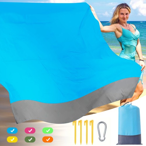 Foldable waterproof beach mat - waterproof,