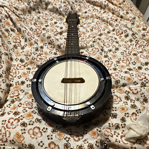 String mandolin banjo black - banjo,,