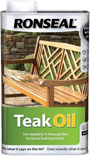 Ronseal teak oil water - ronseal,