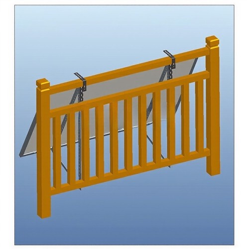 Solar panel mount hooks - solar, for