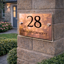 House Number Plaques