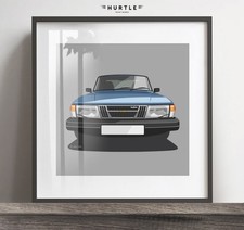 SAAB 900 turbo Poster Print