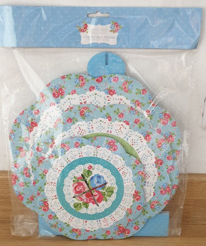 Vintage tea party cardboard 3 - tea,